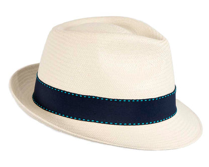 Ecuadorian Panama Cuenca Hat Trilby Fedora Short Brim