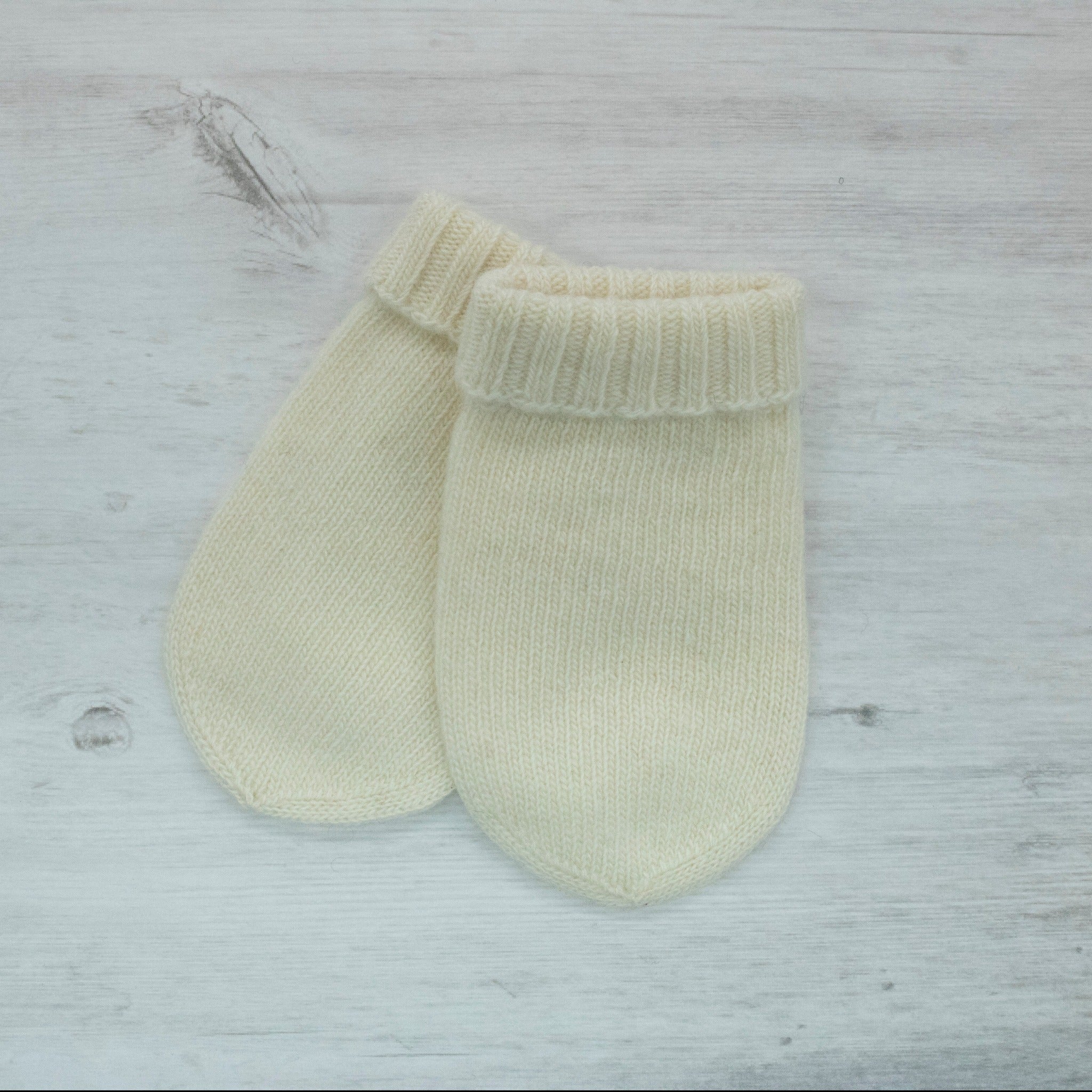 BABY CASHMERE MITTENS