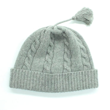 BABY CASHMERE CABLE HAT STITCH