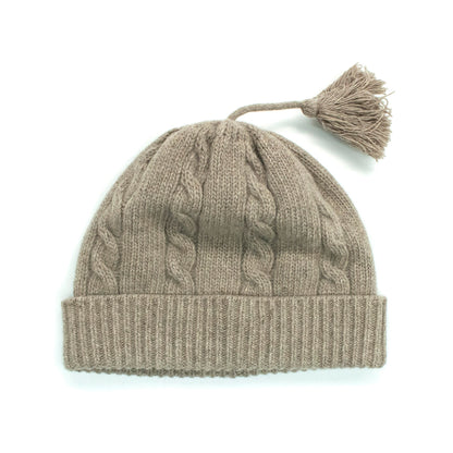 BABY CASHMERE CABLE HAT STITCH