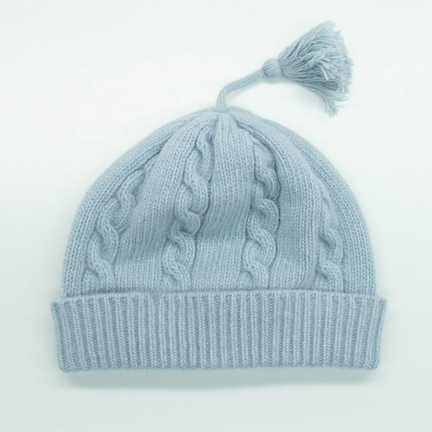 BABY CASHMERE CABLE HAT STITCH