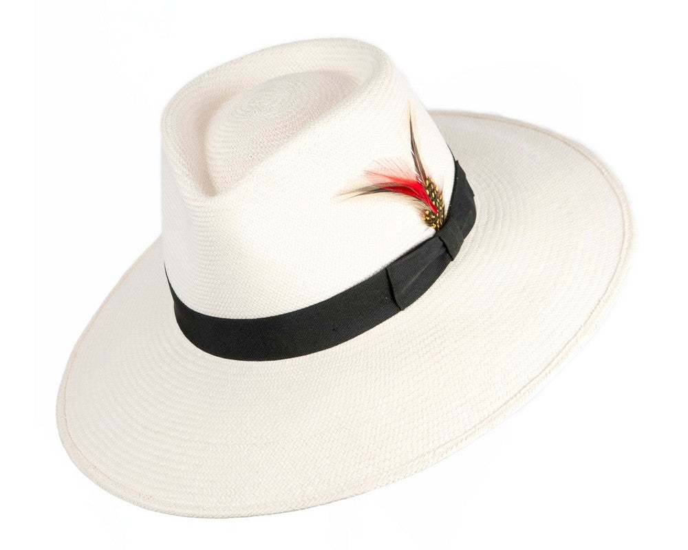 Ecuadorian Panama Cuenca Hat Trilby Fedora Wide Brim