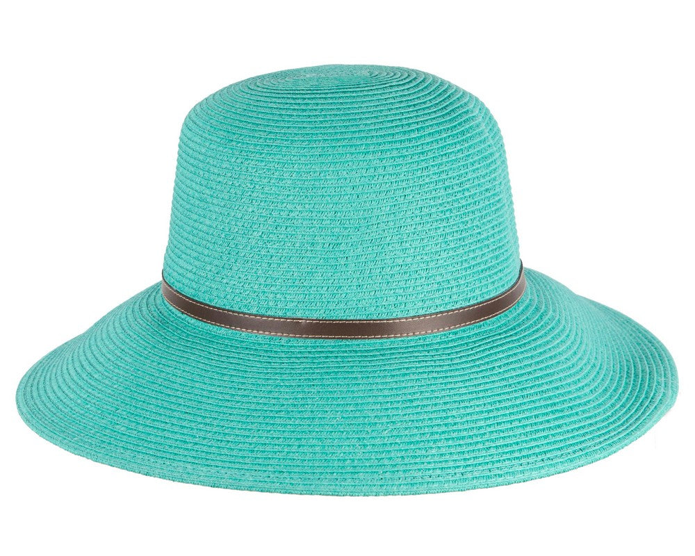 Aqua summer sun beach hat