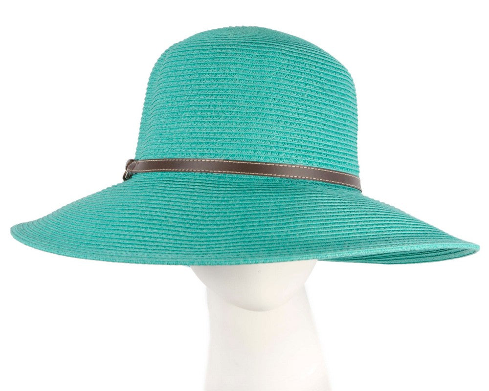 Aqua summer sun beach hat