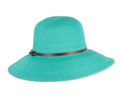 Aqua summer sun beach hat