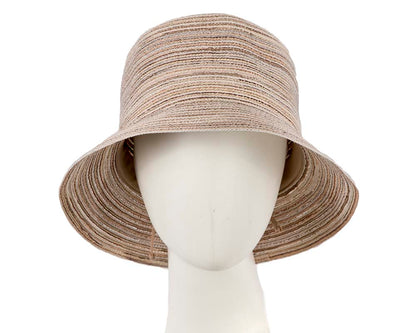 Beige ladies bucket summer beach hat