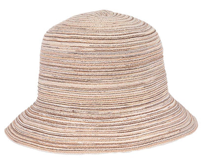 Beige ladies bucket summer beach hat