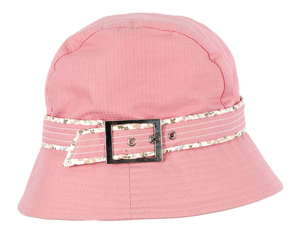 Pink ladies bucket summer beach hat