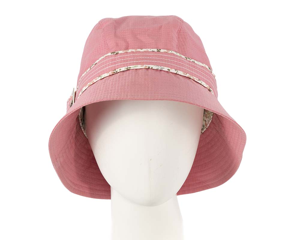 Pink ladies bucket summer beach hat