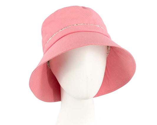 Pink ladies bucket summer beach hat