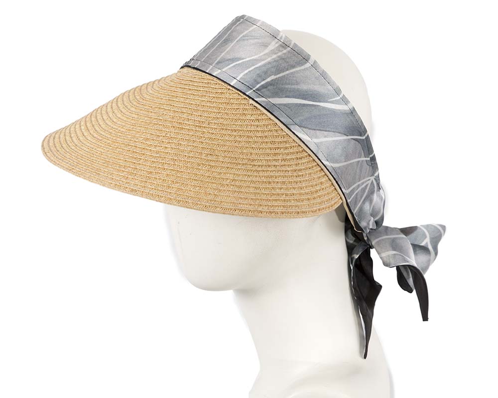 Straw visor sun hat