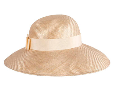 Wide brim straw fashion hat