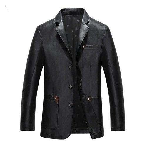 Everyday Mens Leather Blazer