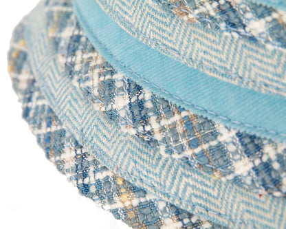 Blue ladies casual bucket hat CS010