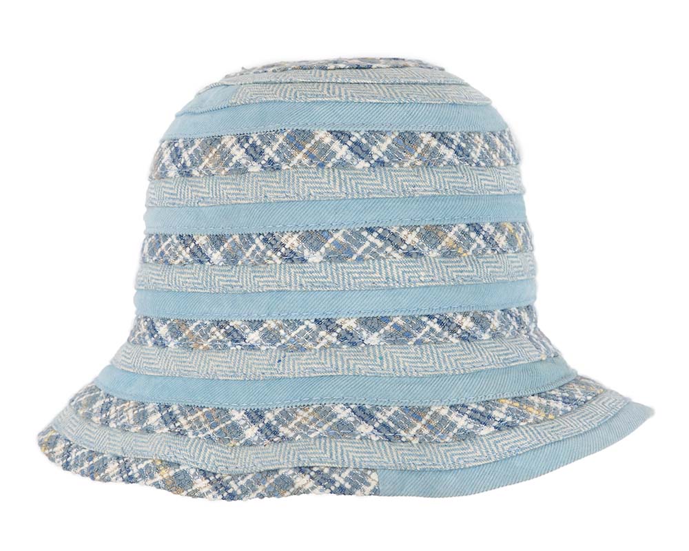 Blue ladies casual bucket hat CS010