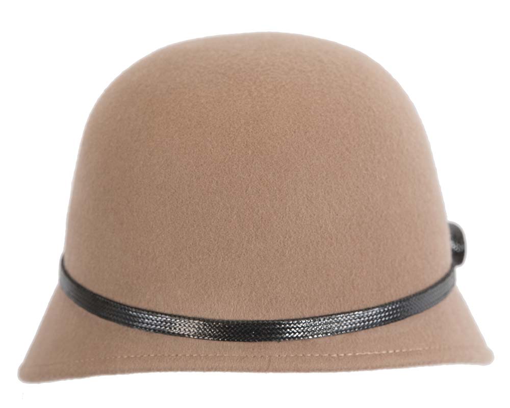 Beige felt bucket hat by Max Alexander