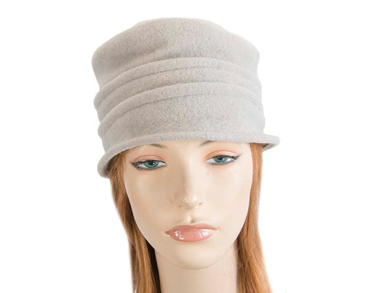 Warm grey winter bucket hat by Max Alexander