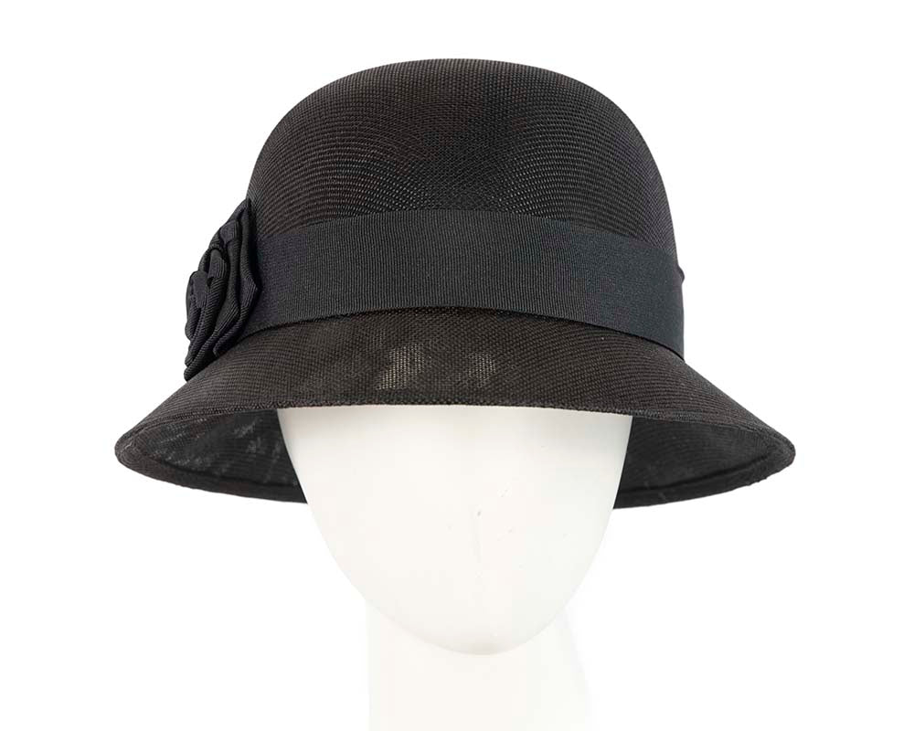 Black cloche hat by Max Alexander MA732