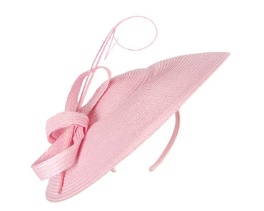 Pink "saucer" fascinator hat by Max Alexander