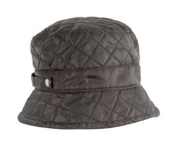 Black casual weatherproof bucket golf hat