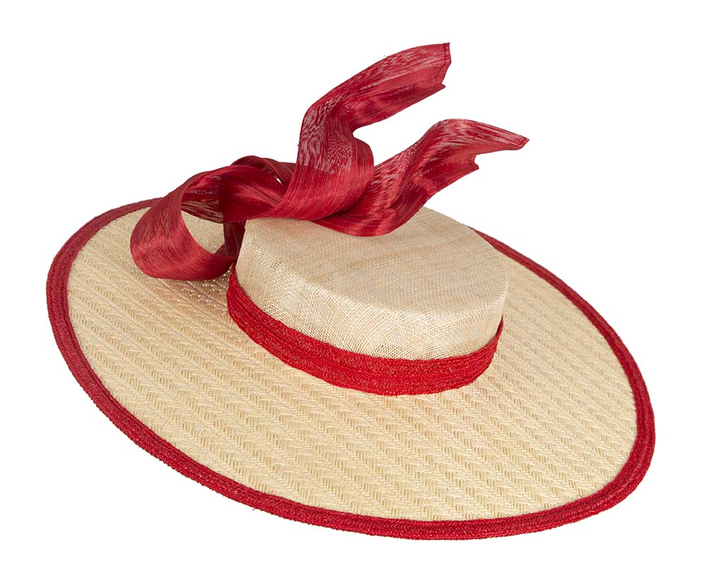 Exclusive straw boater hat by Beleivera