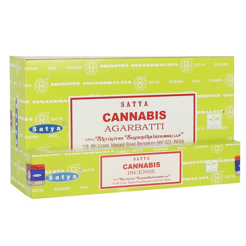 Cannabis Flower Incense Sticks - Satya