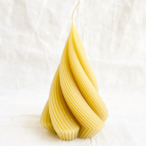 Beeswax Tree Shaped Candle | Wreath