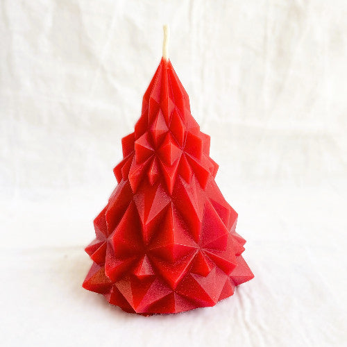 Beeswax Tree Shaped Candle | Star Light