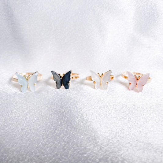 Butterfly Baby Rings