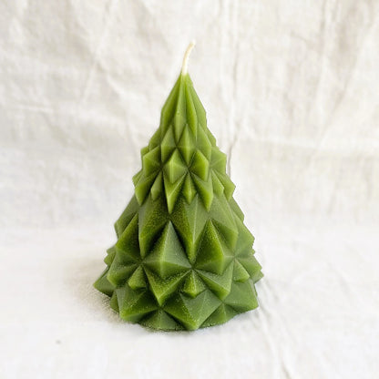 Beeswax Tree Shaped Candle | Star Light