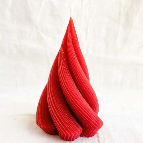 Beeswax Tree Shaped Candle | Wreath