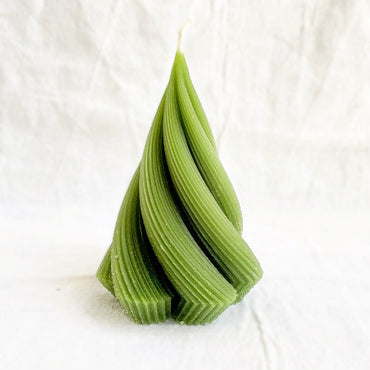 Beeswax Tree Shaped Candle | Wreath