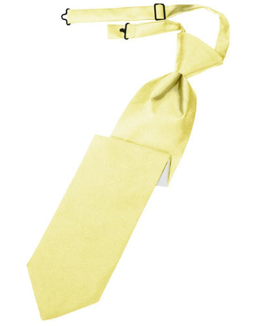 Luxury Satin Necktie Pre-Tied